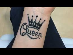 Check them out & get inspired. Crown Tattoo With Henna New Mehndi Tattoo 2020 Stylish Tiara Tattoo With Mehndi Youtube