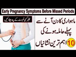 Early Pregnancy Symptoms And Signs Before Missed Period In Urdu Hindi How I Knew I Was Pregnant