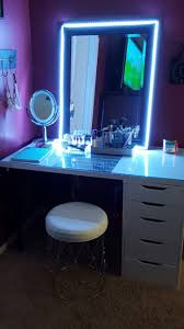 Modern vanity mirror with led light modern diy vanity mirror with led light. D I Y Led Strip Lights For Vanity Mirror Dream Rooms Led Lighting Bedroom Room Goals