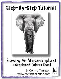 Make sure you also check out any of the hundreds of drawing tutorials grouped by category. Drawing An African Elephant Step By Step Tutorial Corrina Thurston