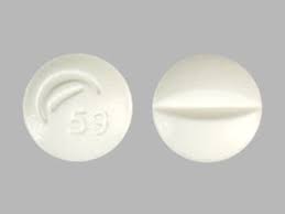Learn about side effects, dosage, special precautions, and more on medlineplus. Logo 59 Pill Images White Round