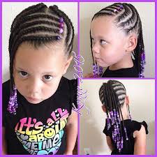 On that point of fact, here are 25 adorable hairstyles for girls with long hair that you can undoubtedly recreate without winding up in tears. Amber Frank Kynxx On Instagram Braidsandbeads Cornrows Healthybraids Birthdaygirl Childrensnaturalhairsty Kinderfrisuren Frisuren Lockiges Haar Routine