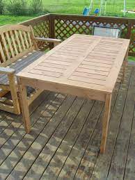 Then the support under the table top. Diy Outdoor Dining Table Ideas Projects The Garden Glove