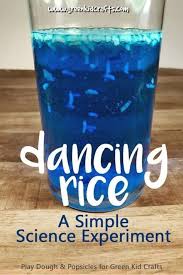 Dancing Rice Experiment For Kids Make Rice Dance Like Magic In This Super Simple Kitchen Kitchen Science Experiments Science For Kids Science Experiments Kids
