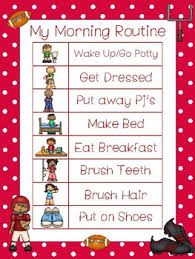 Daily Routine Chart Worksheets Teaching Resources Tpt