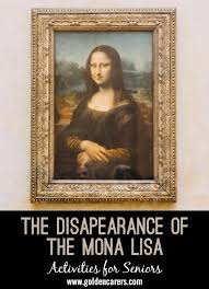 Short Story The Disappearance Of The Mona Lisa Mona Lisa Fine Art Painting Principles Of Art