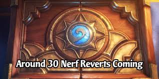 I mean, class cards are supposed to be powerful, but we nerfed innervate from two to one mana and prep is still three. Hearthstone Devs Are Reverting Nerfs On Around 30 Cards Or Partially In Some Cases Out Of Cards