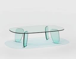 Square stainless coffee table with tempered glass top: Drawn Table Coffee Table In Transparent Glass Low And Shaped Table With Feet In 19mm Thick Transparent Glas Coffee Table Oval Coffee Tables Glass Coffee Table