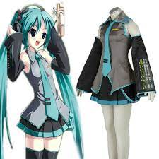 Deluxe Vocaloid Hatsune Miku 1st Cosplay Costumes Miku Cosplay Miku Hatsune Cosplay Cosplay Costumes