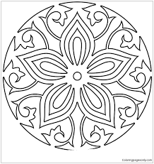 Here is a list of coloring pages that you can download and print for free. Simple Mandala 20 Coloring Pages Mandala Coloring Pages Free Printable Coloring Pages Online
