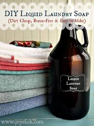Pour it in slowly, stirring constantly to break up the gelling that will happen. Diy Borax Free Liquid Laundry Soap Dirt Cheap Easy To Make Farm Girl Inspirations