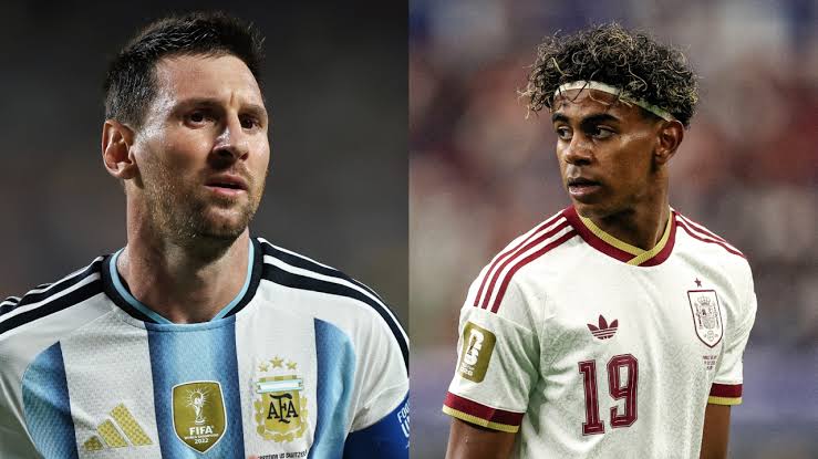 Messi se sinceró sobre Lamine Yamal antes de la final del Mundial: habló de  foto viral entre los dos - Semana