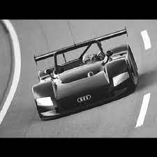 Audi R8r Shooting Round The Track Pow Audi Super Cars Vintage Race Car