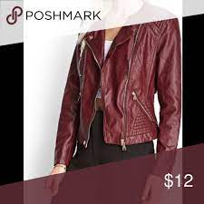 Forever 21 Burgundy Jacket Burgundy Jacket Jackets Clothes Design