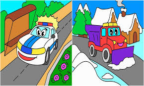 Android Icin Cocuklar Icin Araba Boyama Apk Yi Indir