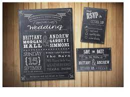 Chalkboard Wedding Invitation Set With Save The Dates Rsvp Cards Printable Diy Invita Chalkboard Wedding Invitations Wedding Invitations Chalkboard Wedding