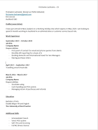 How to write a cv. Example Cv