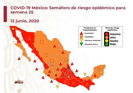 Jun 19, 2021 · la crisis del coronavirus ciudad de méxico suspende las clases por el regreso del semáforo amarillo educación permite algunas actividades en las escuelas de la capital, que solo ha durado 15. Mapa De Mexico Del Semaforo Epidemiologico Del 15 Al 21 De Junio As Mexico