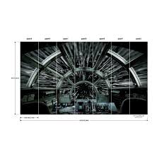 Etourdissant contemporain chambre art contemporain decorativement. Fresque Murale Adhesive Geante Disney Star Wars Le Faucon Millennium 3 2 M X 1 83 M Vente D Articles De Puericulture Chez Bebegavroche