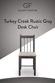 Kiley parker from turkey creek joined us with the ultimate gift. Turkey Creek Rustic Gray Desk Chair Grey Desk Grey Desk Chair Chair