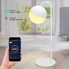 Check out the following two pictures from the master bedroom. Diy Wifi Smart Led Lamp Table Desk Night Light Voice Control For Alexa Google Lamps Lighting Ceiling Fans Lamp
