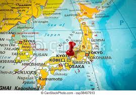 This place is situated in kyoto, kinki, japan, its geographical coordinates are 35° 0' 0 north, 135° 45' 0 east and. Red Thumbtack In A Map Pushpin Pointing At Kyoto City Canstock