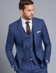 Free shipping on orders over $99. Men S Classic 3 Piece Suits Hawes Curtis Blue Suit Men Fashion Suits For Men Wedding Suits Men