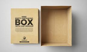 Free Open Empty Packaging Box Mockup Box Mockup Free Boxes Packaging Mockup