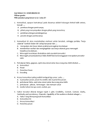 We did not find results for: Soal Materi 11 Komunikasi K3