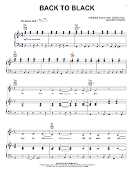 Bb a and my tears dry; Back To Black Di Amy Winehouse Download Piano Voce E Accordi Smd153473