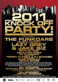 The Funkoars 2011 Knock Off Party Comp To Win Tickets Aahh