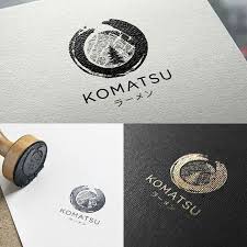 Komatsu Ramen Logo Concepts Ashley Cameron Ink Logo Logo Restaurant Japanese Logo