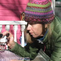 Birdbride Painting by Elaine Fleck