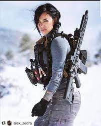 This is Mara in real life. Her name is Alex zedra and i love her. :  r/modernwarfare