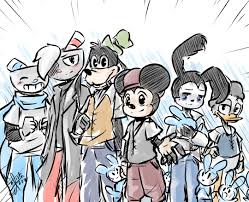 Bendy And Boris The Quest For The Ink Machine Comic Bendy And Boris The Quest For The Ink Machine Bendy And The Ink Machine Old Cartoon Characters Cartoon Crossovers