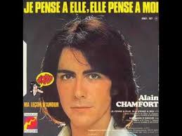 Alain Chamfort Je Pense A Elle Elle Pense A Moi 1973 Alain Chamfort Musique Francaise Chanteurs Celebres