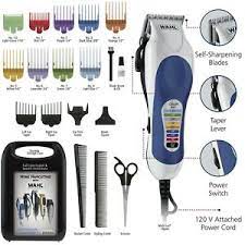 You can see the number of every guard displayed into the plastic. Wahl Professional Hair Cut Trimmer 20 Piece Kit Clippers Haircut Barber Set Pro Ebay