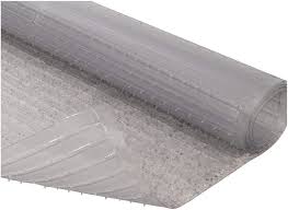 Crystal clarity lets the beauty of your carpet shine through. Amazon Com Resilia Clear Vinyl Plastic Floor Runner Protector For Deep Pile Carpet Skid Resistant Decorative Pattern 27 Inches Wide X 6 Feet Long Home Kitchen