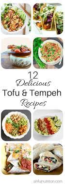 12 Delicious Tofu Tempeh Recipes Even Meat Eaters Will Love Sinful Nutrition Delicious Tofu Tempeh Recipes Vegetarian Recipes Healthy