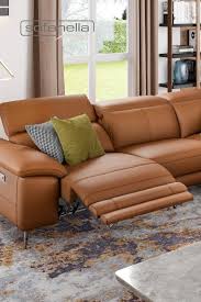 Bei home24 findest ein großes angebot an sofas und couches. Funktionscouch Aus Leder In Cognac Modernes Design Exklusive Funktionen Sofa Design Mobelideen Sofa