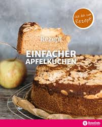 Einfacher Apfelkuchen Sevencooks Rezept Kuchen Rezepte Apfelkuchen
