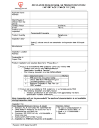 Where to apply for close an account? Fillable Online Application Form Of Non Tnb Product Inspection Fax Email Print Pdffiller