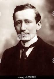 Marconi. Guglielmo Giovanni Maria Marconi, 1st Marquis of Marconi  (1874-1937), c.1903 Stock Photo
