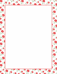 We've got graph paper, lined paper, financial paper, music paper, and more. Rose Border Clip Art Page Border And Vector Graphics Borders And Frames Page Borders Printable Border