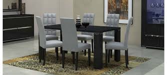 Shop a wide selection of upholstered captains chair bar stools in a variety of colors, materials and styles to fit your home. Armonia Diamond Black 1 9m Dining Table With Six Upholstered Chairs In Grey Vermont Leather Sofa World