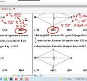 5-)M7 Özel Dörtgenler (Eşkenar Dörtgenin Alanı) 47