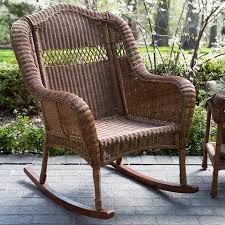 Coral Coast Casco Bay Resin Wicker Rocking Chair Walmart Com Wicker Rocking Chair Resin Wicker Rocking Chairs Rocking Chair