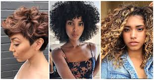The long, curly pixie cut performs a sweet framing for the long face. 50 Brilliant Haircuts For Curly Hairstyle 2021 Art Design And Ideas