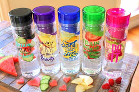 Ogorgeous Gym Boutique Detox Water Bottle Deluxe Set Detox Water Bottles Fruit Infused Water Bottle Detox Water