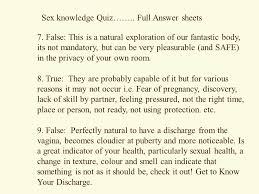 Do you know the secrets of sewing? Sex Trivia Questions And Answers